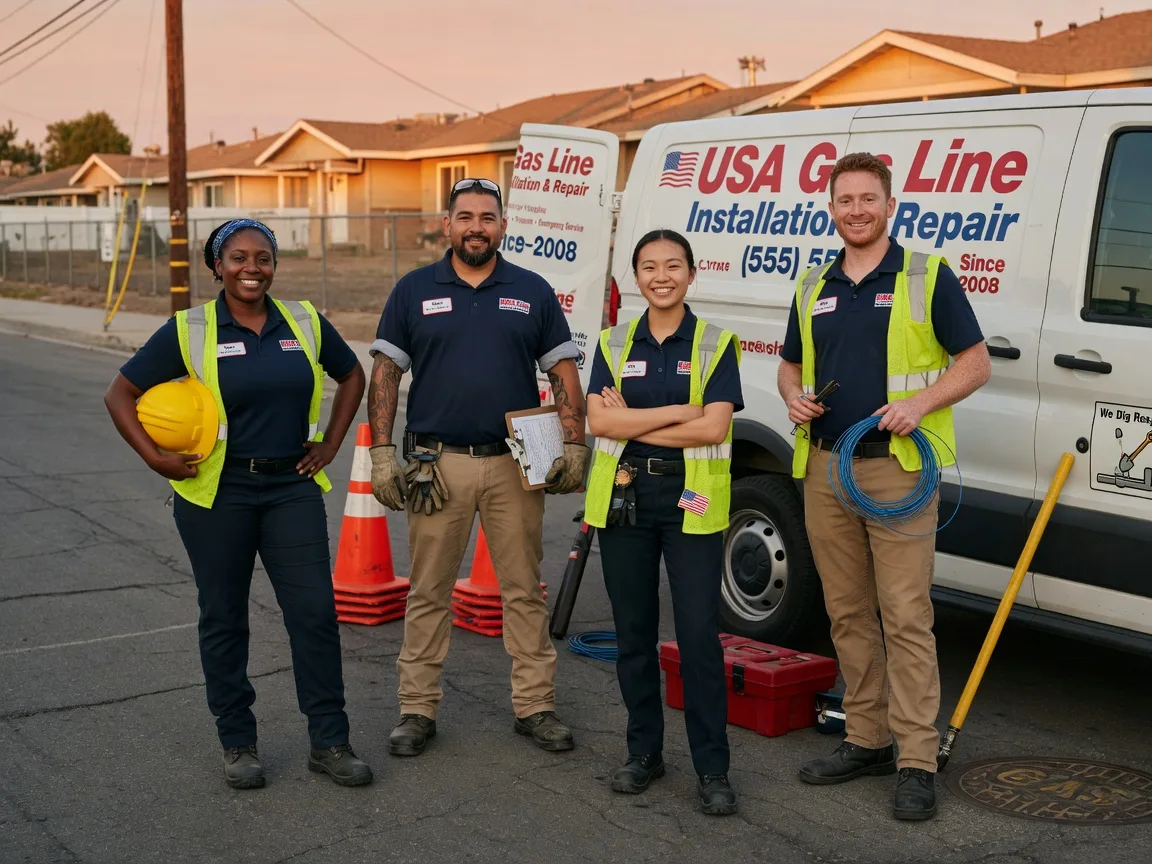 Gas Line Installation company in Mikana, WI